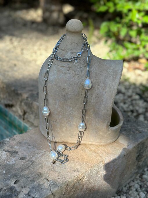 Necklace "SKY" silver (IC42)