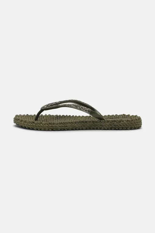 Coole Flip Flops "KATHERINE" army (IJ02)