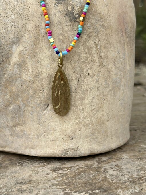 Necklace "UBUD 31" gold (IC59)