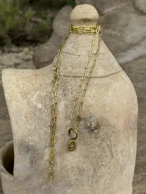 Necklace "LIA TINY" gold (IC49)