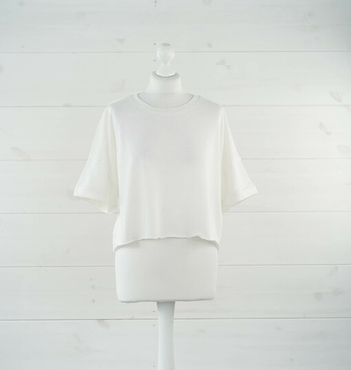 Feinripp Shirt "ZIVA" off white (MW01)