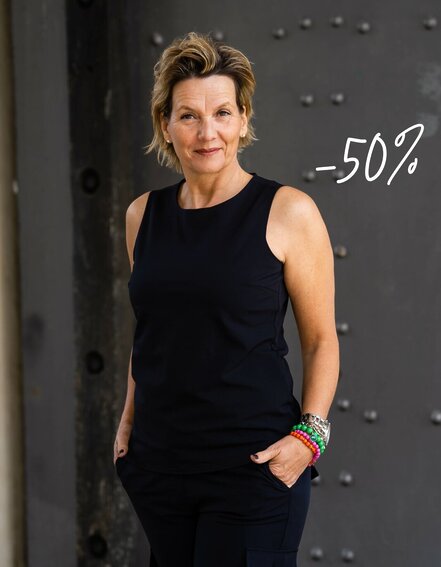 TQ AMSTERDAM - Hochwertiges Top "AMBER" (TQ03)