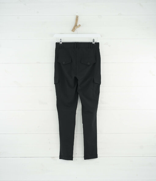 Bequeme Cargo-Pants "KARIN" black (TQ04)