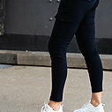 Bequeme Cargo-Pants “KARIN” black (TQ04)