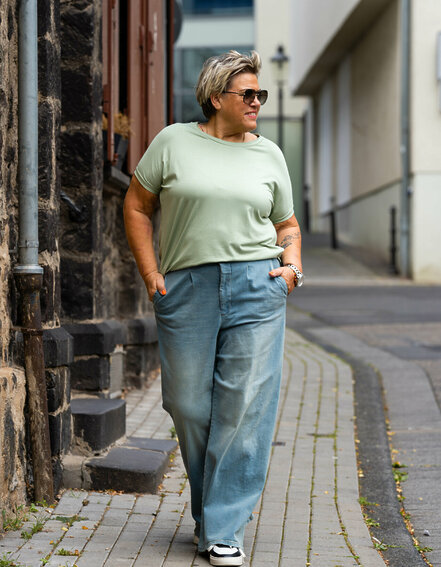 FRAUENSACHE - Kurzarmshirt "MIRKA" (BA10)