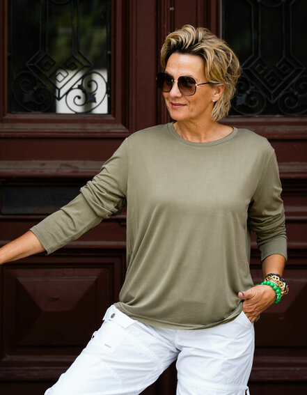 FRAUENSACHE - COZY WARE - Langarmshirt "TESSA" (BA25)
