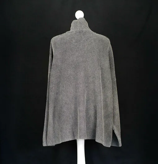 Oversized Strickpullover “FANJA” black (CC07)