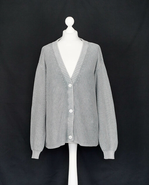 Oversized Cardigan “KRISTI” grey (CC06)