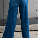 Wide Leg Jeans “YIBBI” dark blue (H36)