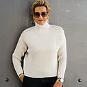 Grobstrickpullover “LEONIA” beige (GW204)