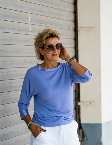 FRAUENSACHE - Feines Shirt "LORENZA" (BA09)