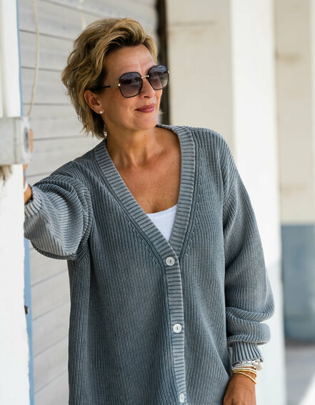 COTTON CANDY - Oversized Cardigan "KRISTI" (CC06)