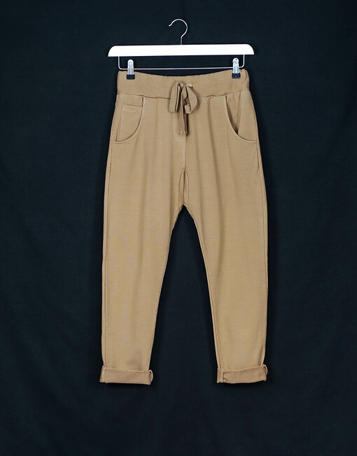 Super bequeme Joggerhose “PRISKA” caramel (FJ)