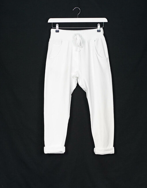 Super bequeme Joggerhose “PRISKA” weiß (FJ)