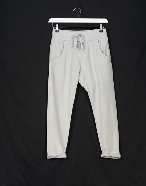 Super bequeme Joggerhose “PRISKA” hellgrau (FJ)