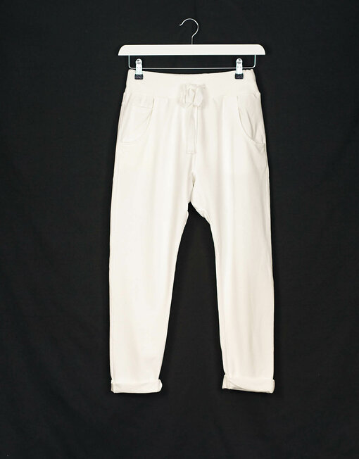Super bequeme Joggerhose “PRISKA” cremeweiß (FJ)