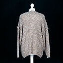 Kuscheliger Strickpullover “INEZ” nougat melange (CC02)