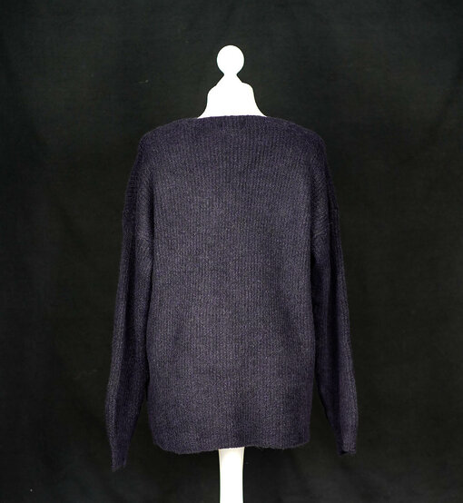 Edler Strickpullover “LINI” marine (HL47)