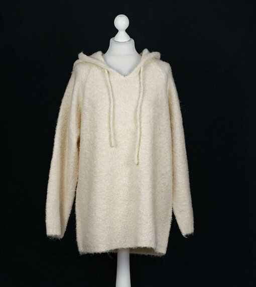 Strickpullover mit Kapuze “ANNIKA” beige (GW20)
