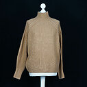 Trendiger Strickpullover “KATHLEEN” camel (GW224)