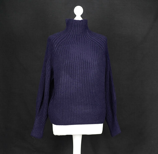 Trendiger Strickpullover “KATHLEEN” navy (GW224)