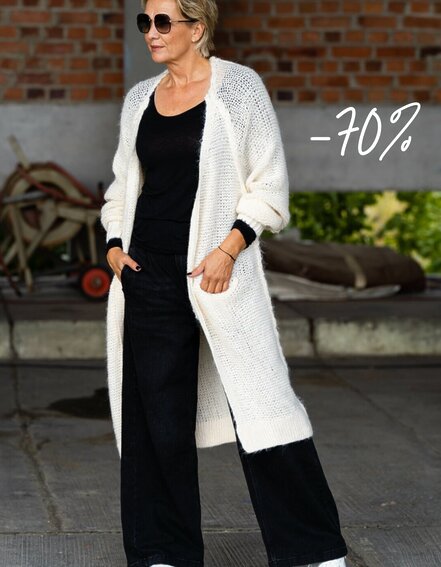 COTTON CANDY - Kuscheliger Cardigan "GANIMETE" (CC01)
