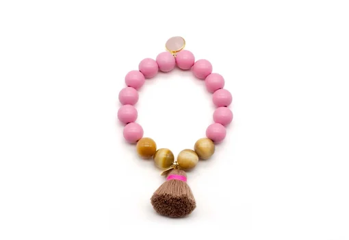 Perlenarmband “HD PINK TIGER” (SSK117)