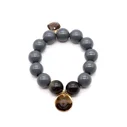 Perlenarmband “HSD GREY VELVET” (SSK113)