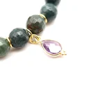 Armband “MALA SINGLE DARK MOOS” (SSK103)