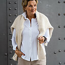 Vollelastische Hemdbluse “INGRID” (HB03) / Jeans “BROOKE” beige (HL21)