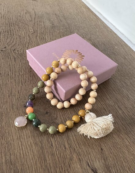 SCHMÜCKSTÜCK -Armband "MALA TWIN VANILLA KISS" (SSK129)
