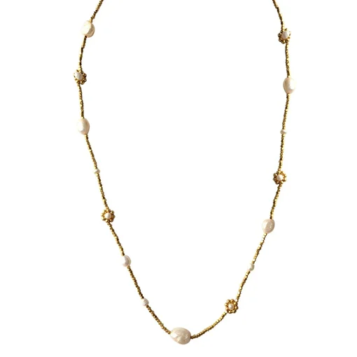 Kette “PEARL FLOWER” (IBU79)