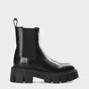 Halbhohe Chelsea Boots ” COLLIEN” vitello black (CPH13)