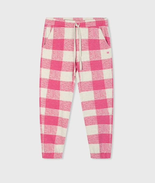 Regular Fit Cropped Jogger “KALINKA” bright pink (10D66)