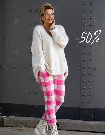 10DAYS - Regular Fit Cropped Jogger "KALINKA" (10D66-1)