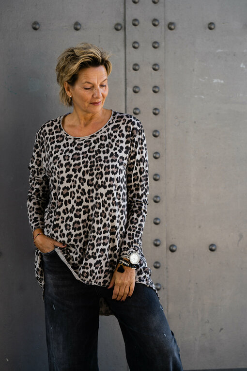 Leo-Langarmshirt “BRITTA” leo (BA07)
