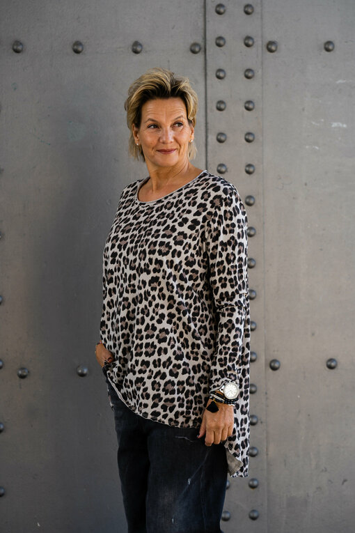 Leo-Langarmshirt “BRITTA” leo (BA07)