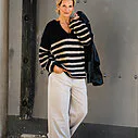 Strickpullover “VANA” (10D64)/ Jeans “KALEA” – oak dye (ER29)