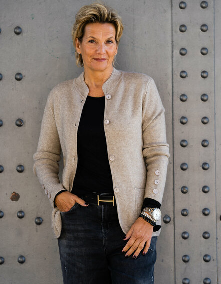 FRAUENSACHE - Schicke Strickjacke "KAREN" (GW140)