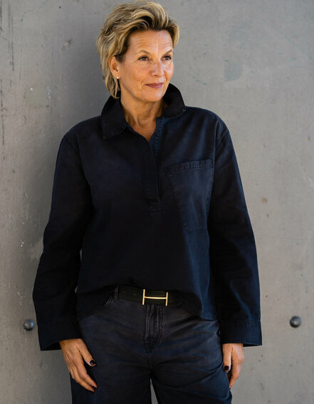 ELIAS RUMELIS - Oversized Schlupfbluse "VERENICE" (ER23-1)