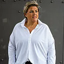 Elastische Bluse “MAGDA” white (PI62)