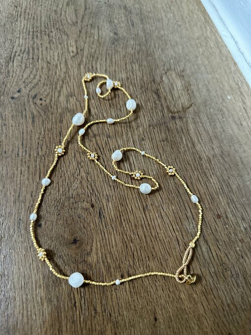 Kette “PEARL FLOWER” (IBU79)