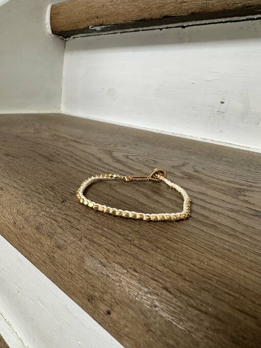 Armband “JILL MOOS ANTIQUE BEIGE” (IBU50)
