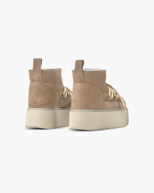 Low Boots “CLASSIC LOW PLATFORM” – beige (IN06)