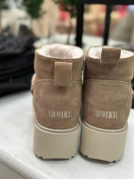 Low Boots “CLASSIC LOW PLATFORM” – beige (IN06)