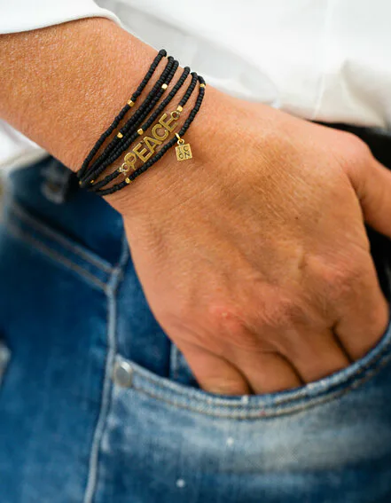 ICON - Bracelet "5WRAP PEACE" (IC46)