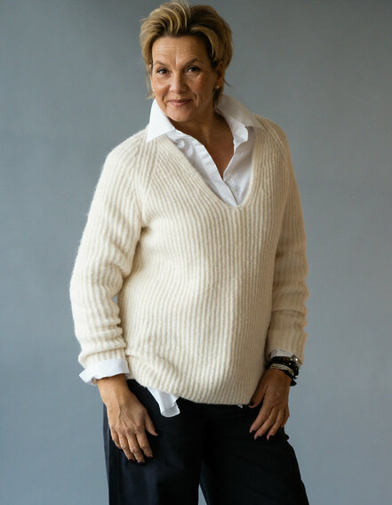 FRAUENSACHE - Grobstrickpullover "JUNA" (GW203)