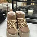 Low Boots “CLASSIC LOW PLATFORM” – beige (IN06)