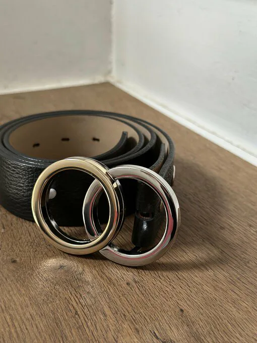 Gürtelschließe “AROUND” gold/silber (AC01)