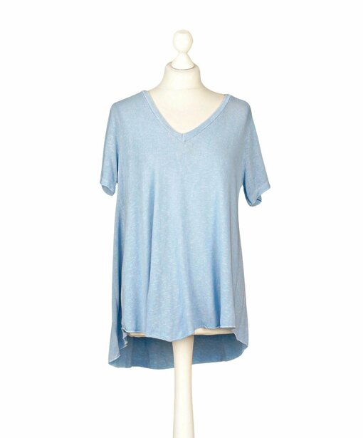 Kurzarm-Shirt “EMMA” hellblau (BA29)
